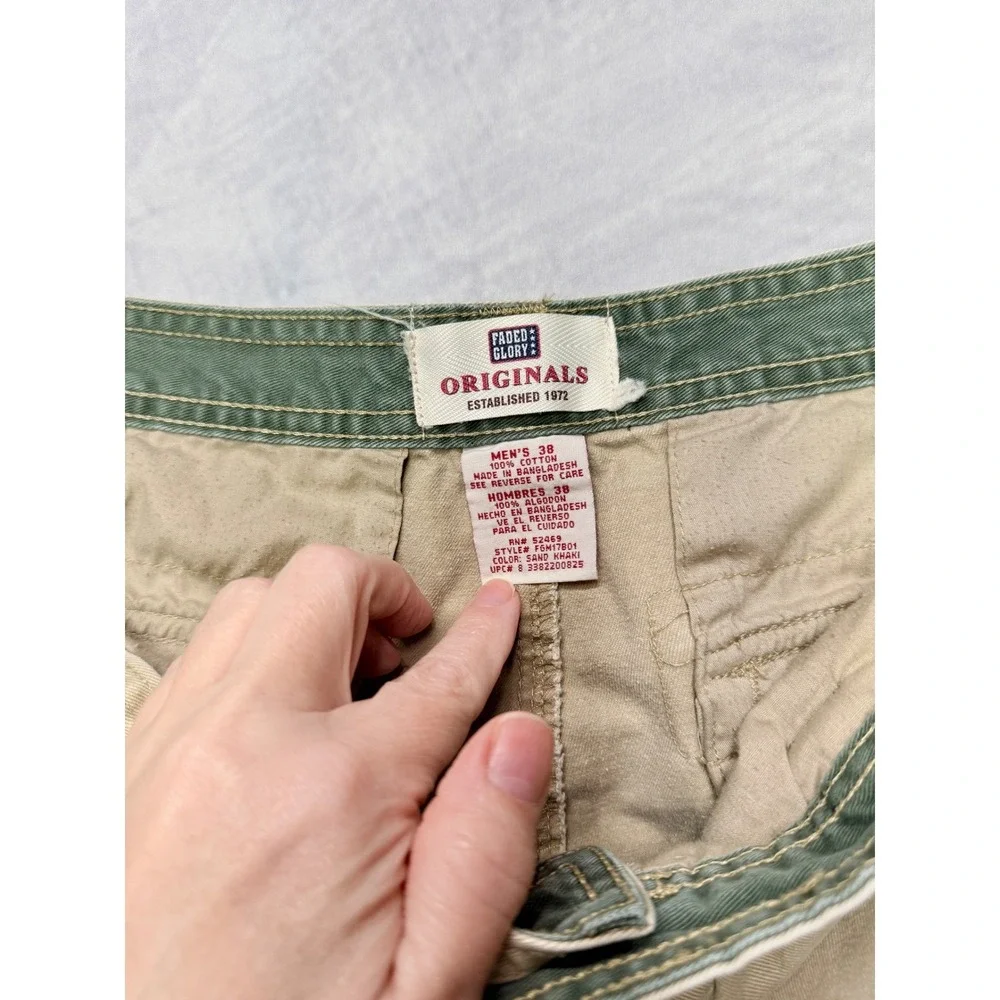 Faded Glory Mens‎ sz 38 Sand Khaki  9